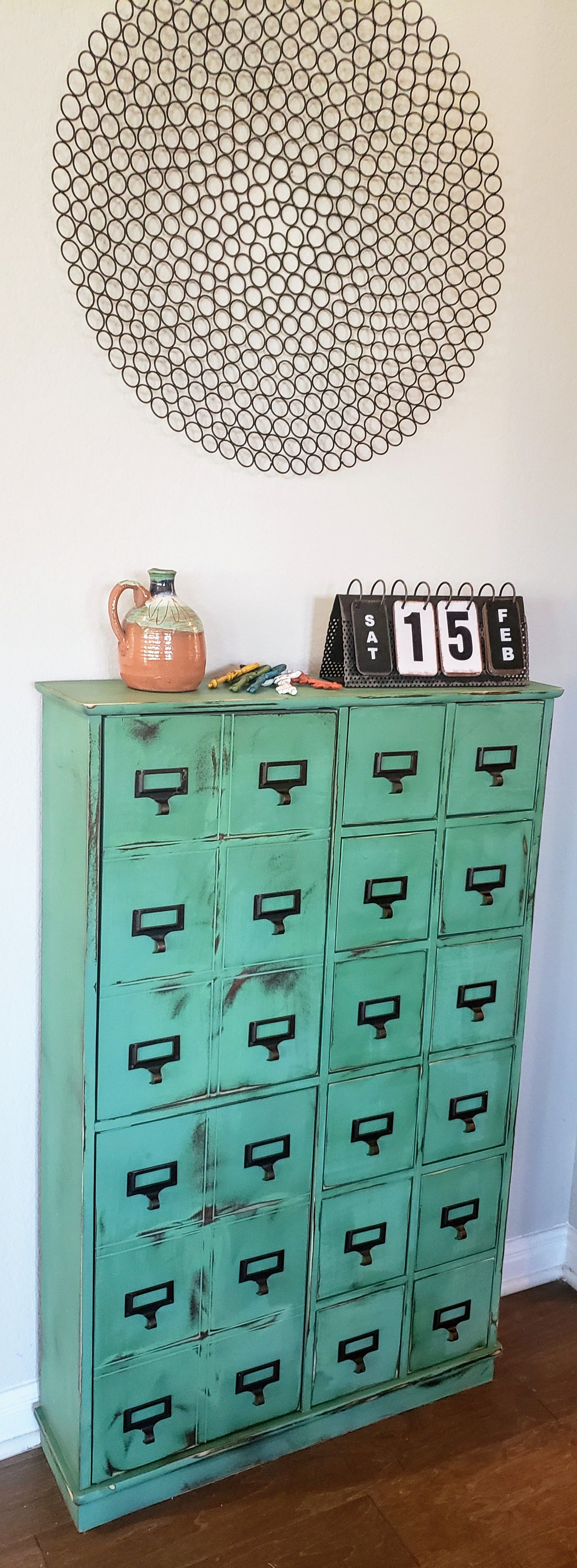 Apothecary Style Storage Cabinet