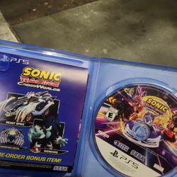 Sonic Racing Crossworlds Fire Ps5