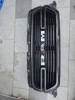 RAM Truck Front Grille Black OEM