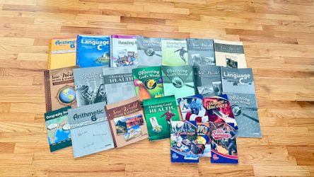 Abeka Grade 6 Homeschool curriculum bundle