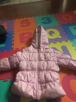Pink warm jacket