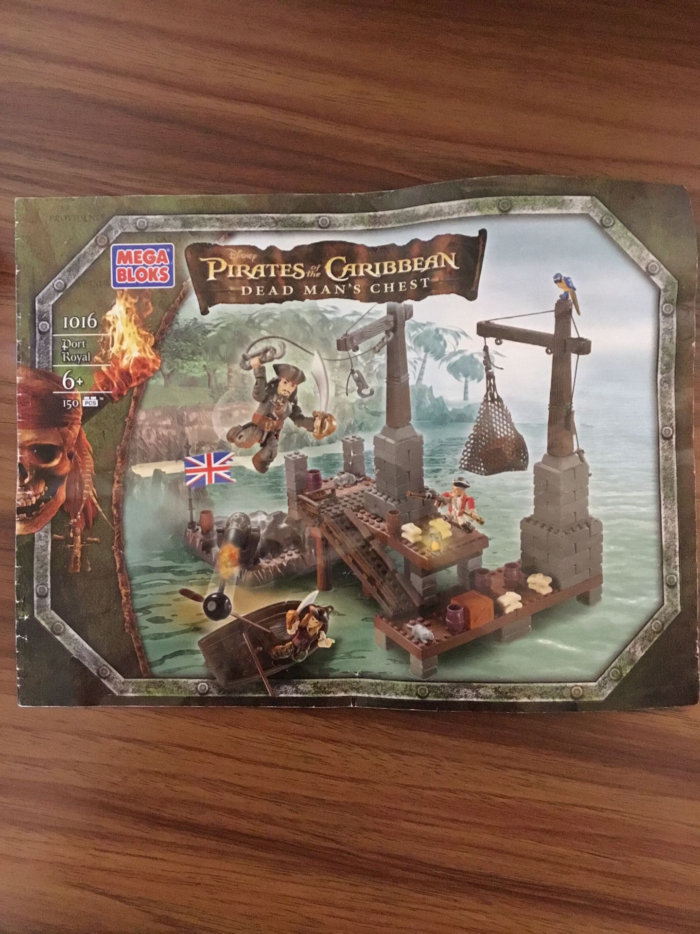 Mega Bloks Disney Pirates of The Caribbean: Dead Man’s Chest #1016 Port Royal (150 pc)