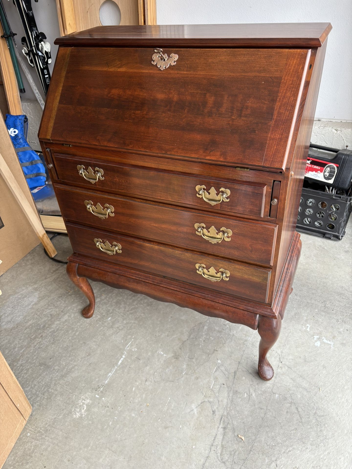 Wood Traditional Secretary Desk
