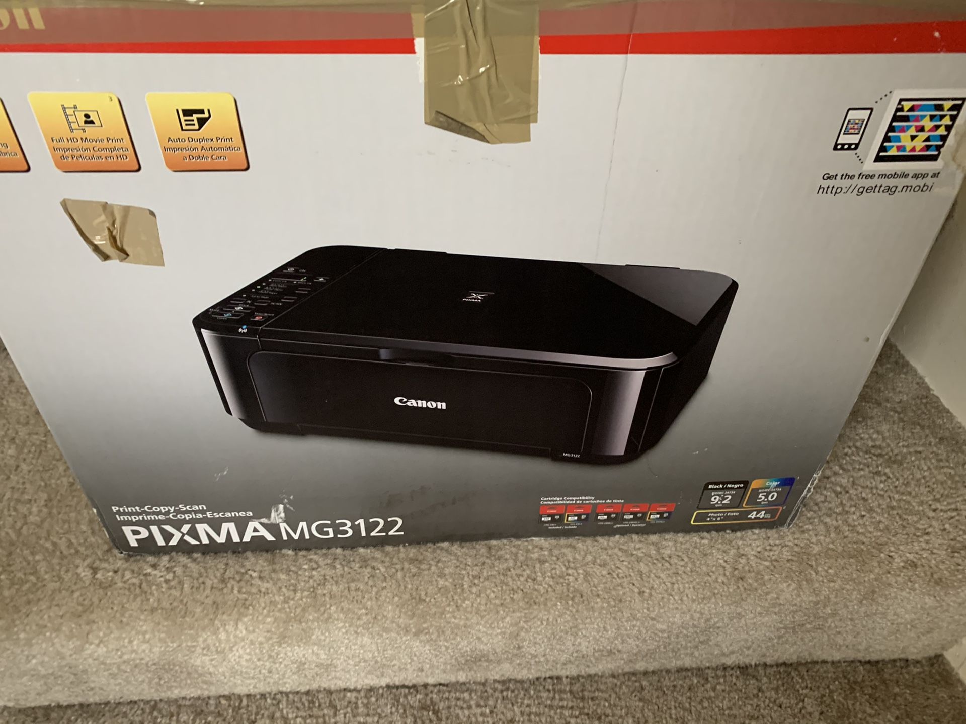 Pixma mg3122 printer scanner