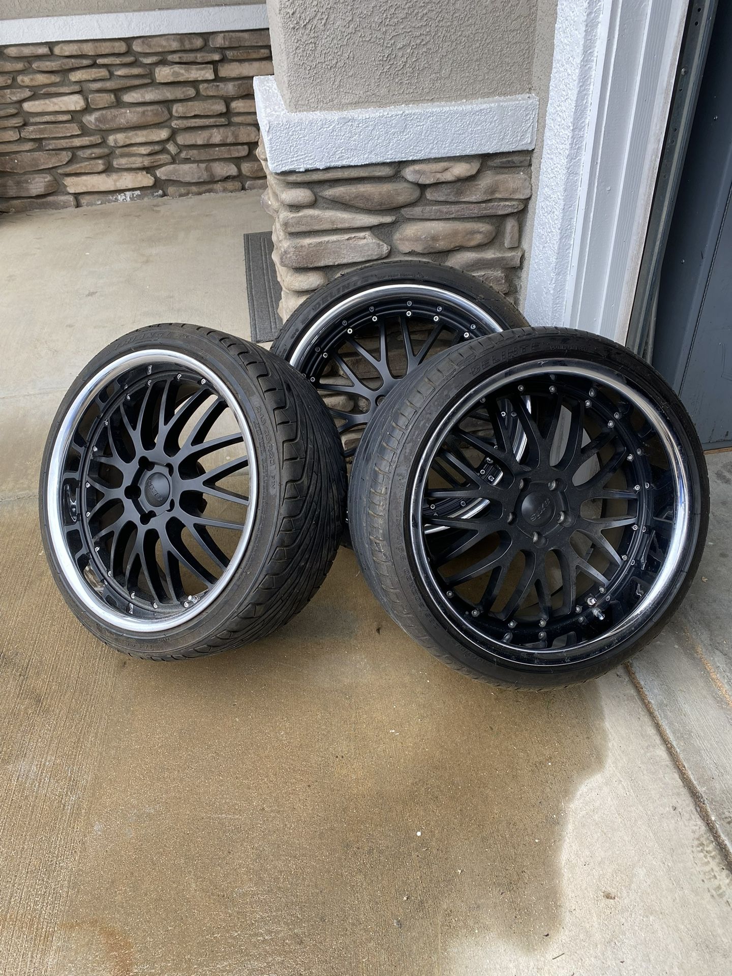 3 Rims Only Axis Wheels