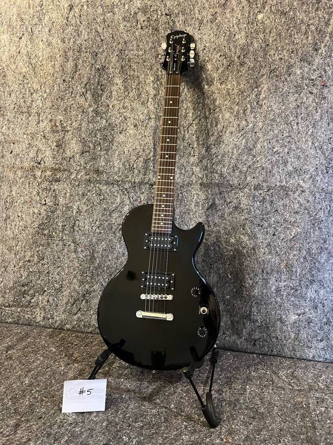 Epiphone Les Paul Special II Black/Ebony Electric Guitar with Bag #5