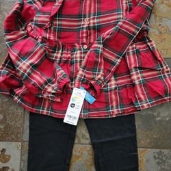 Carters Family Matching Girls Outfit Size 6-6x