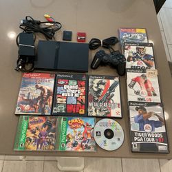 PS2 slim PlayStation 2 console