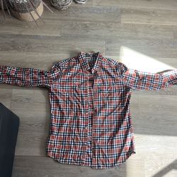 Eddie Bauer Flannel Shirt Large