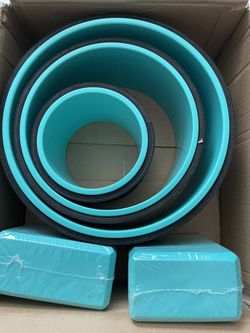 Gymcope Body Roller With 2 Yoga Blocks 