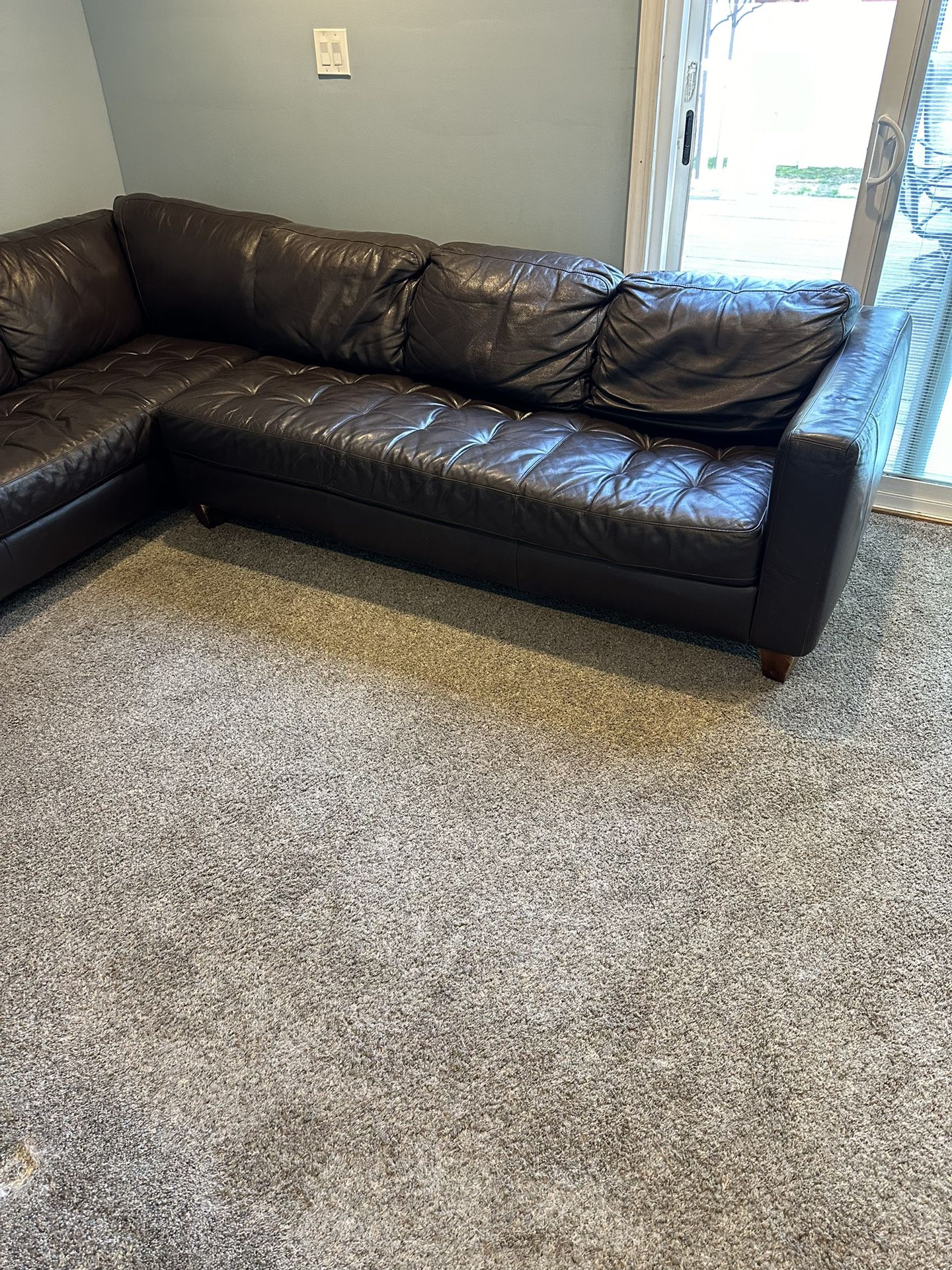 Leather Sectional For Sale 