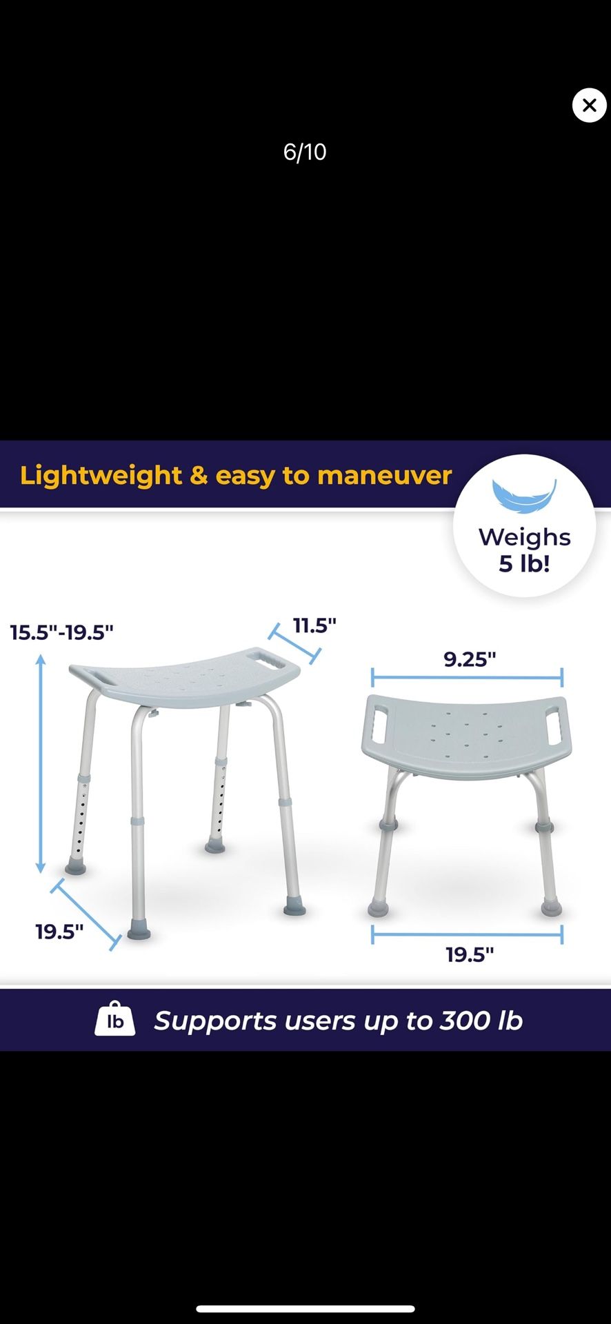 Medical Shower Bench