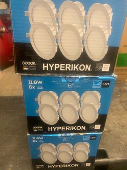 HYPERIKON® 6" J-BOX DOWNLIGHT 3000K