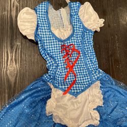Dorothy Costume Size 8/10 Youth