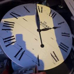 Large Magnolia Wall Clock