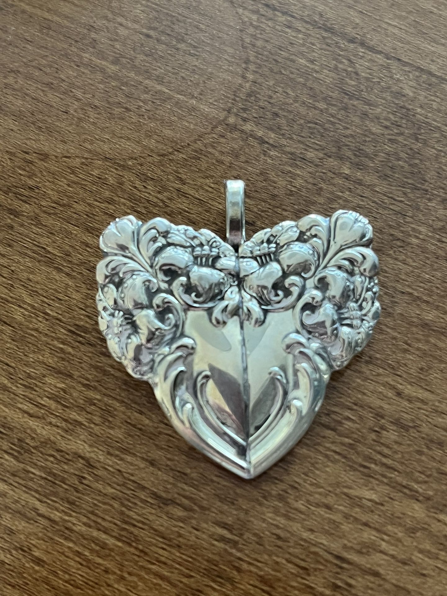 Silverware Heart Pendant