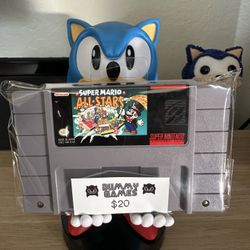 Super Mario All Stars For Super Nintendo SNES