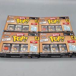 Funko Bitty Pop! The Office  4-Pack Series3 COMPLETE SET OF STANDARDS +4 MYSTERY