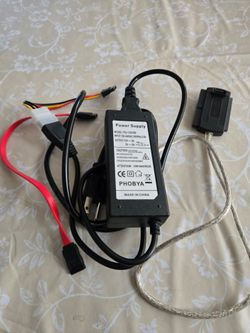 Internal hard drive reader.