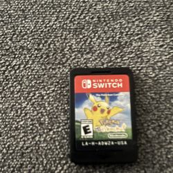 Pokémon Let’s go Pikachu 