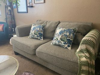 Gray Loveseat