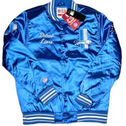 NFL 🏈 DETROIT LIONS JACKET 