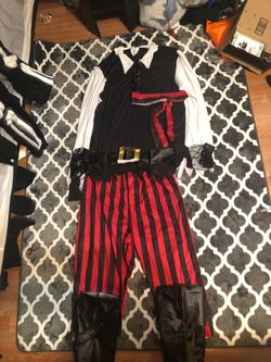 Men’s XL pirate Costume