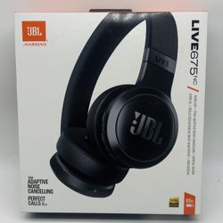 JBL N675 Wireless Headphones Bluetooth | Deep Bass | 20H Battery | Foldable & Lightweight | Complete Set Included