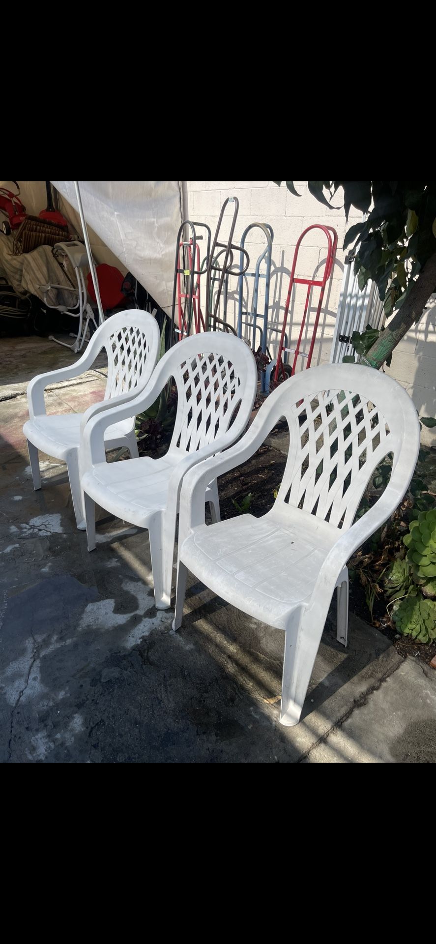 Excelente condition, patio Chairs, Rockin, Bench, en patio Set
