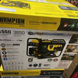 Champion Power Equipment 4550/3650-Watt Recoil Start Gasoline and Propane Powered Dual Fuel Portable Generator with CO Shield