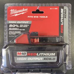 Milwaukee  M18 Red Lithium XC6.0 48-11-1865