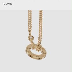 Cartier LOVE pendant 18k Rose Gold real AUTHENTIC 