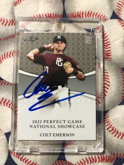 Colt Emerson Rookie Card Auto IP