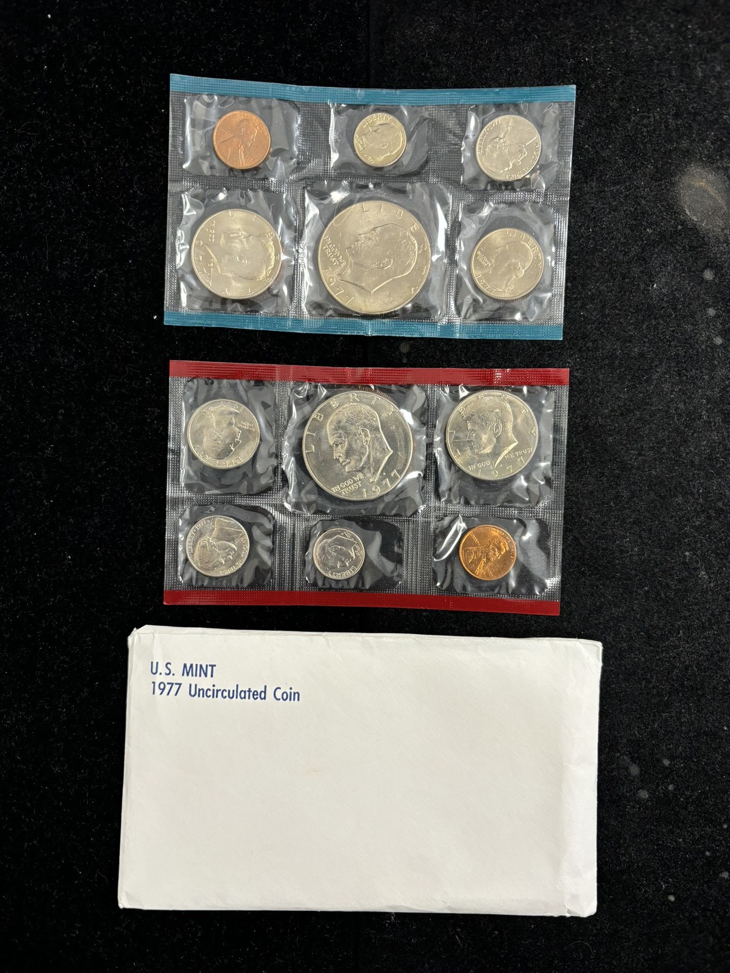 1977 U.S. Mint Set in OGP -- 12 COOL UNCIRCULATED COINS!