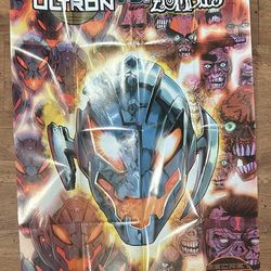 Age of Ultron vs Marvel Zombies Marvel Comics Folded Poster 24" x 36" Unused NM