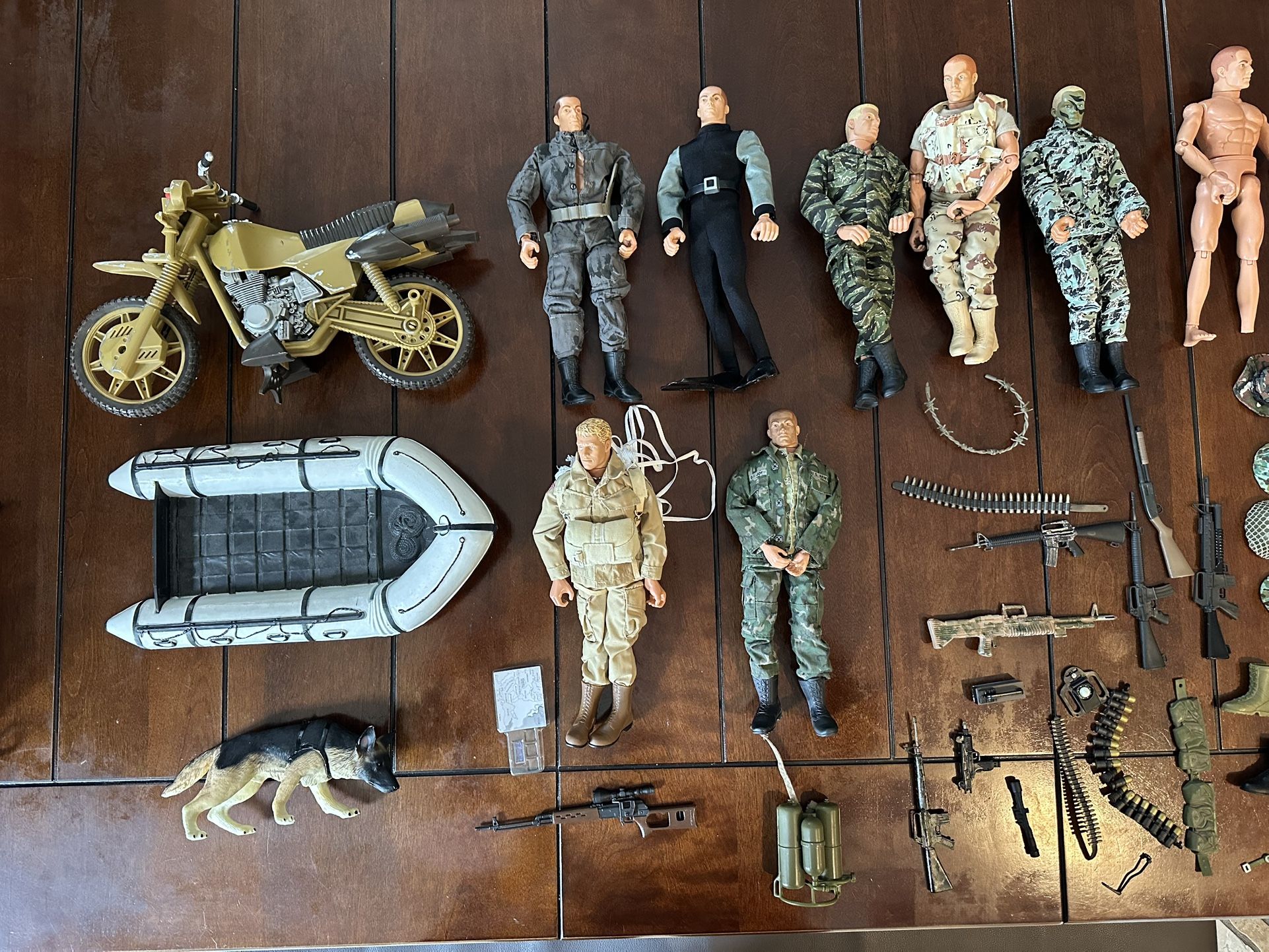 G.I. Joe 12” Figure Lot