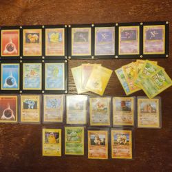 1st Edition Shadowless Pokemon Cards 