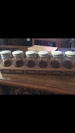 Spice Jar Set ,6 pieces