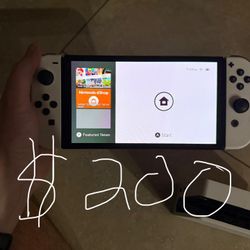 Switch Oled - With 250 GB Micro SD Card - $200