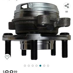 Autoround 513296 Front Wheel Hub and Bearing Assembly Compatible with Nissan Altima Maxima Pathfinder Murano Quest, Infiniti QX60 2014-19/JX35 2013, 5
