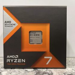 AMD Ryzrn 7 7800x3D 8 Core 16 Thread Desktop Gaming CPU With NH D15 CPU Cooler