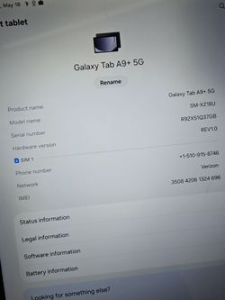 Galaxy tab a9 5g