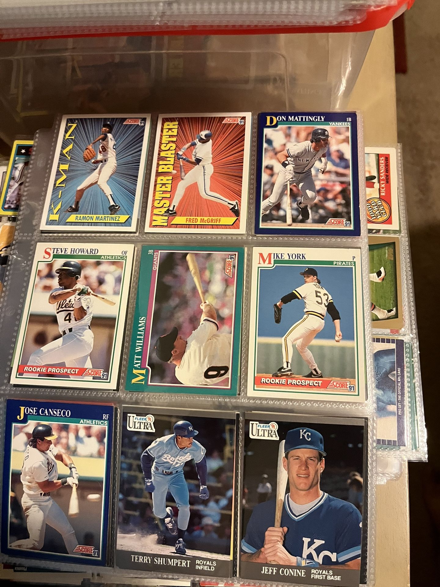 Baseball,football, Basketball Cards Etc!