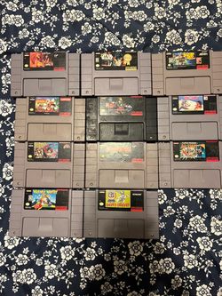 Super Nintendo Games