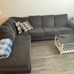Brown Sectional