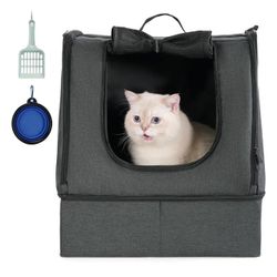 Portable Cat Travel Litter Box