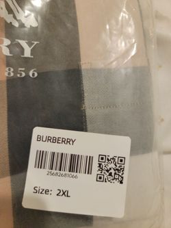 Burberry Blue Shirts Men.  Button down 2xl Slim fit