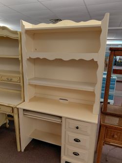 White desk