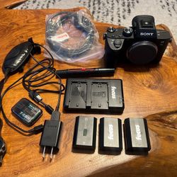 Sony Alpha a7 III 4K UHD 24MP Full Frame Mirrorless Camera With Accessories