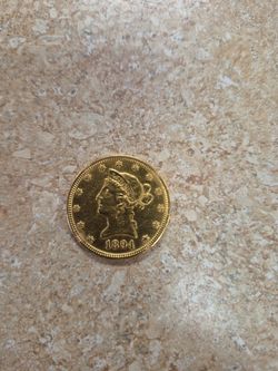 1894 $10 Gold Liberty Eagle Coin